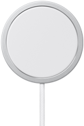 Pohled zepředu na MagSafe nabíječku s kabelem